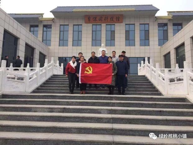 今年11月份綠嶺核桃小鎮迎來主題教育又一高峰期